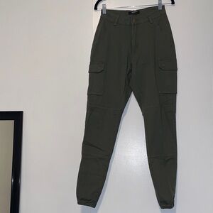 American Bazi Olive Cargo Jeans